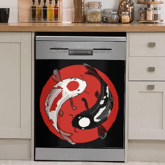 Koi Fish Dish Washer Covers