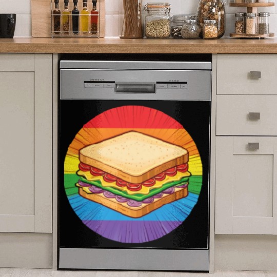 LGBTQ Sandwich Dish Washer Covers