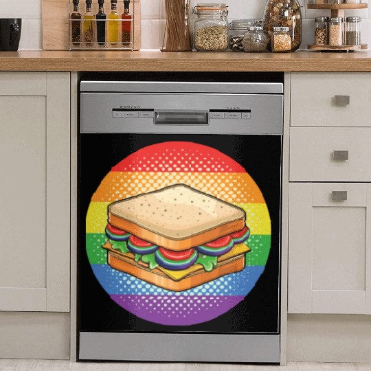 LGBTQ Sandwich Dish Washer Covers