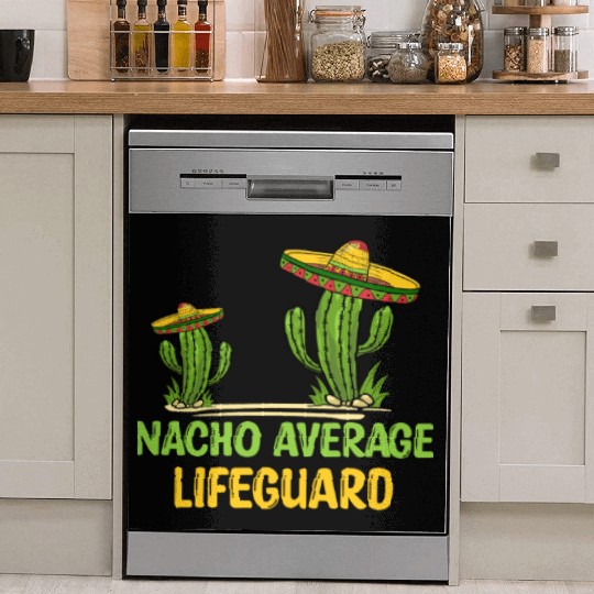 Nacho Average Lifeguard Dish Washer Covers