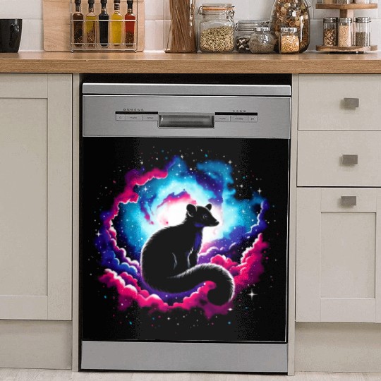 Cool Platypus Galaxy Space Art Dish Washer Covers