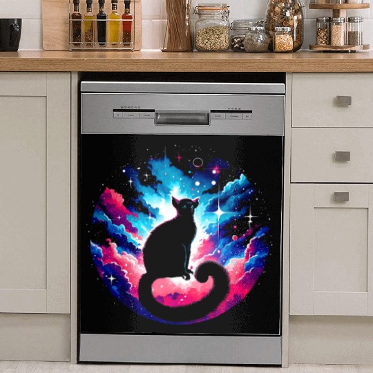 Cool Galaxy Graphic Space Art Dish Washer Covers