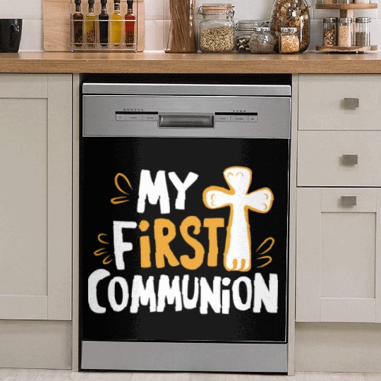 My First Communion Celebration Graphic Dish Washer Covers