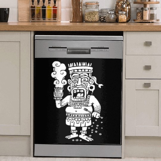 Maya God Mayan Mythology Buluc Chabtan Dish Washer Covers