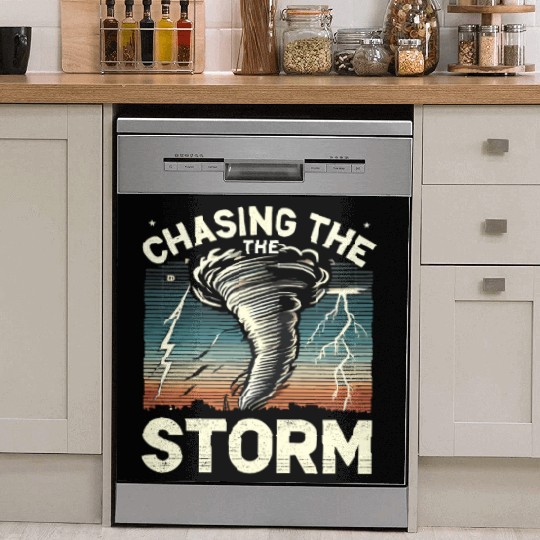 Tornado Chasing Adventures: Embrace Nature's Fury Dish Washer Covers