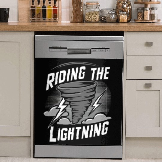 Tornado Chasing Adventures: Embrace Nature's Fury Dish Washer Covers