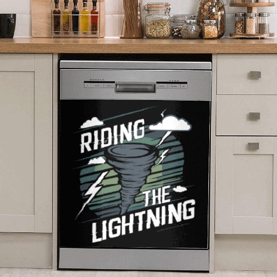 Tornado Chasing Adventures: Embrace Nature's Fury Dish Washer Covers
