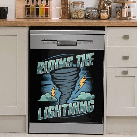 Tornado Chasing Adventures: Embrace Nature's Fury Dish Washer Covers