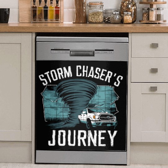 Tornado Chasing Adventures: Embrace Nature's Fury Dish Washer Covers
