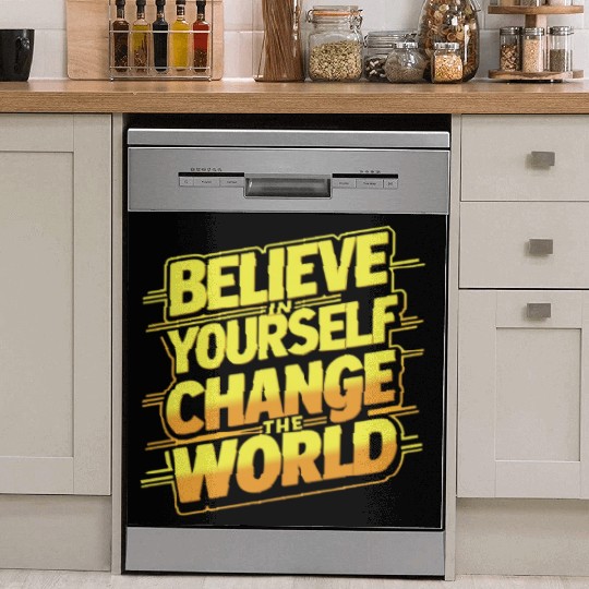 Motivational Quotes Dish Washer Covers Design