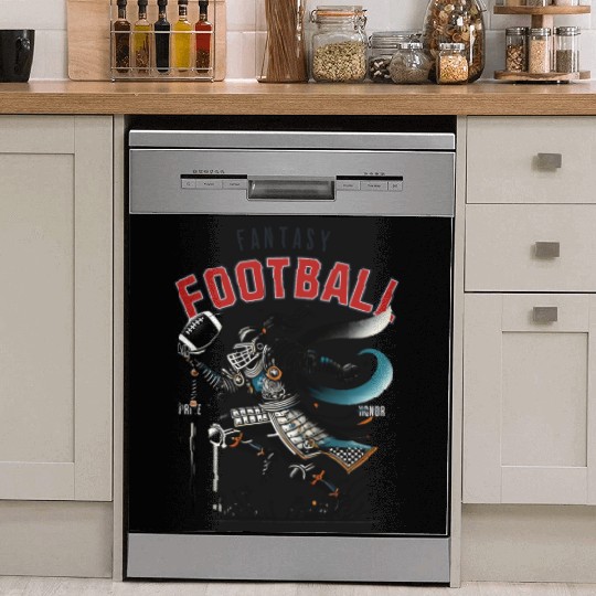 Fantasy Football Samurai Dish Washer Covers
