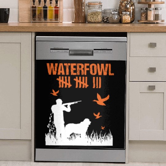 Funny Waterfowl Hunting Score Card Duck Hunting Dish Washer Covers