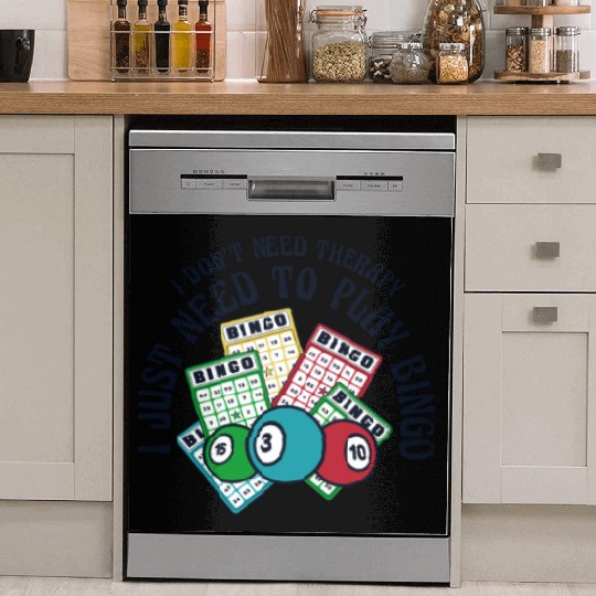 I Just Need To Play Bingo Daubers Professional Dish Washer Covers