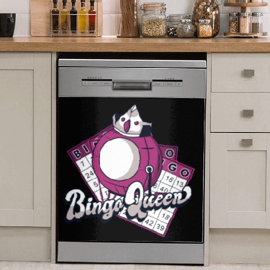 Bingo Queen Professional Caller Daubers Bingo Dish Washer Covers