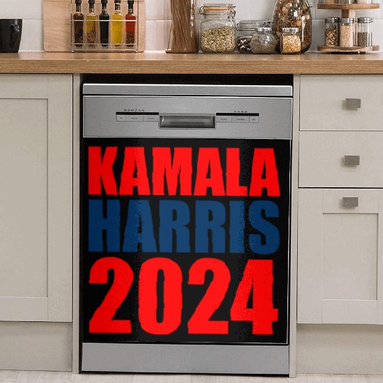 President Kamala Harris 2024, Madam President Dish Washer Covers