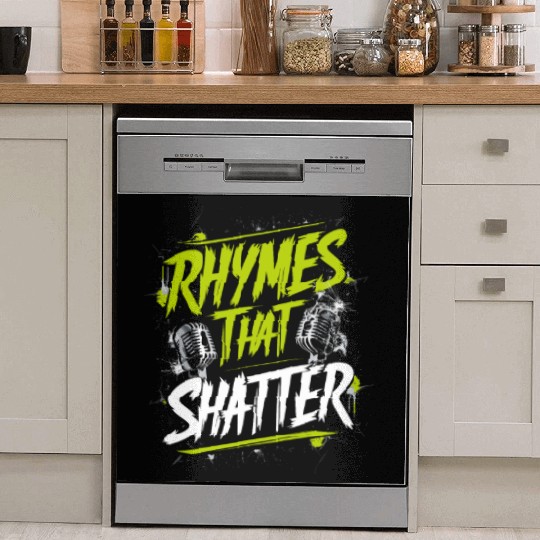 Epic Lyrical Battle of the Titans: Hip Hop Rap Dish Washer Covers