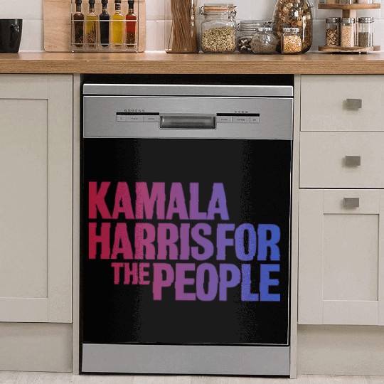 Kamala Harris for the People 2024 President Dish Washer Covers