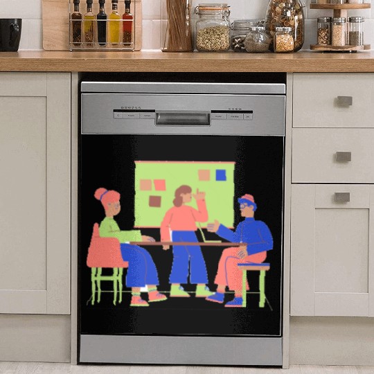Flat Clean Casual Work & Company Life Dish Washer Covers