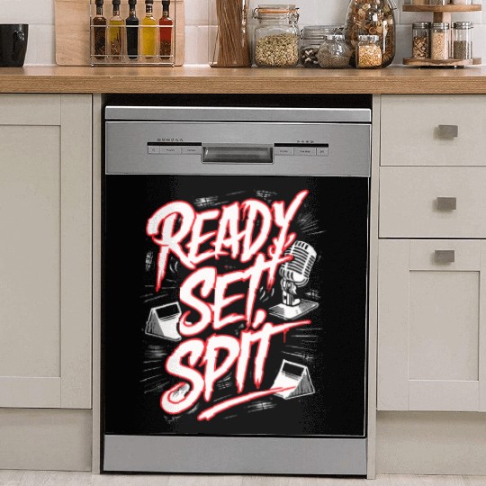 Rap Battles Freestyle Rap Competition Battle Rap Dish Washer Covers