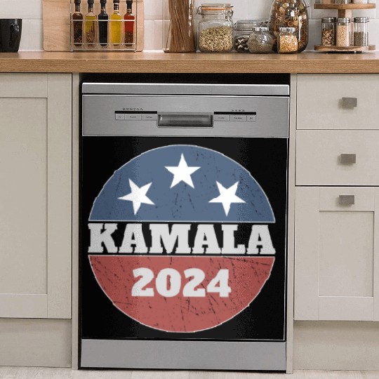 Kamala Harris 2024 For President Campaign Design Dish Washer Covers