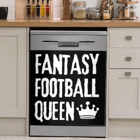Fantasy Football Queen Dish Washer Covers