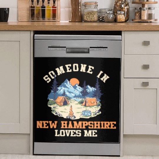 Someone In New Hampshire Loves Me Dish Washer Covers