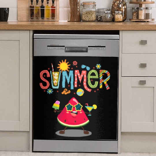 Summer Vibes: Fresh Watermelon Design! Dish Washer Covers