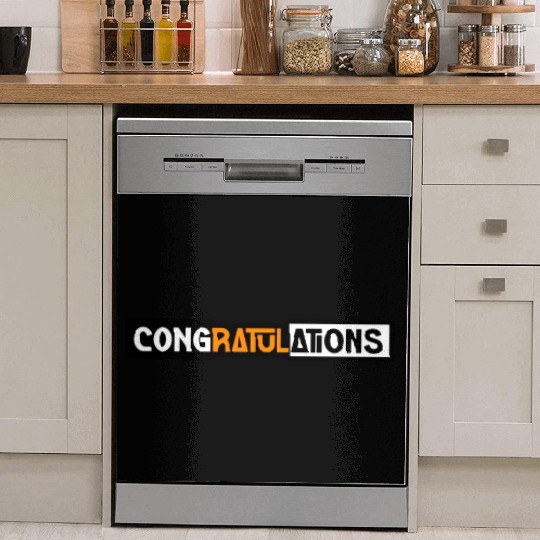 CONGRATULATIONS Dish Washer Covers Dish Washer Covers