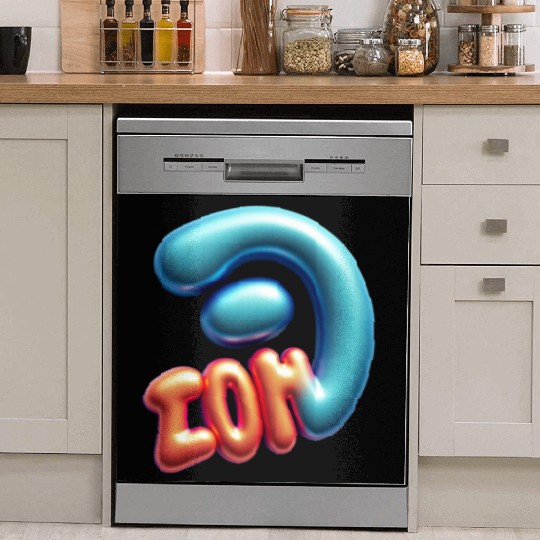 Typography Dish Washer Covers