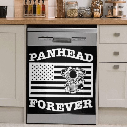 Panhead Forever Flag LIKE US ON FACEBOOK # Dish Washer Covers