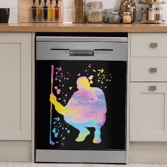 Golfer Colorsplash Kids Miniature Golf Dish Washer Covers