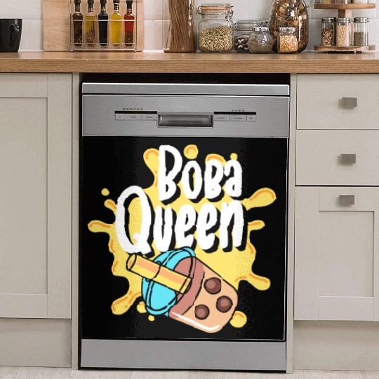 Kawaii Milk Tea Tea Balls Dish Washer Covers