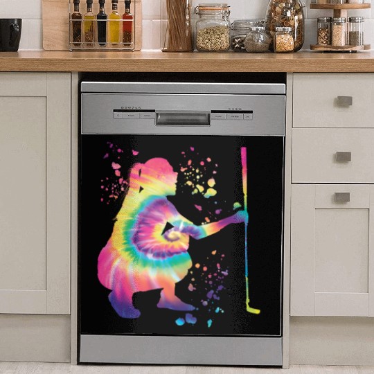 Golfer Colorsplash Kids Miniature Golf Dish Washer Covers