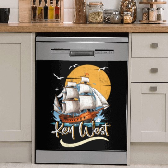 KEY-WEST FLORIDA Sunshine-State Florida Keys Dish Washer Covers
