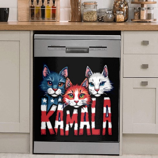 Kamala Harris 2024 For President Campaign Dish Washer Covers