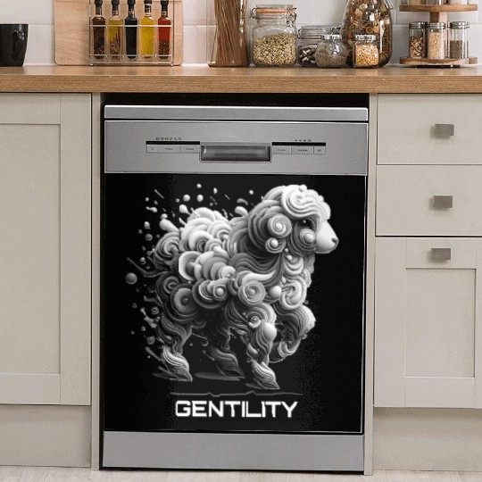 Gentle Lamb: Embrace Gentility Dish Washer Covers