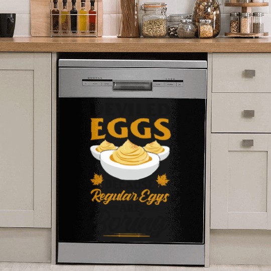 Funny Deviled Eggs Designs For Deviled Egg Lover Dish Washer Covers