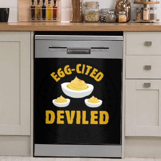 Funny Deviled Eggs Designs For Deviled Egg Lover Dish Washer Covers