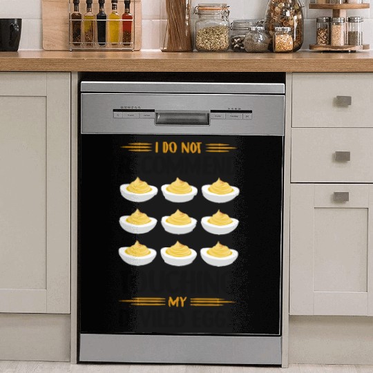 Funny Deviled Eggs Designs For Deviled Egg Lover Dish Washer Covers