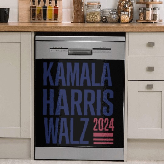 Kamala Harris 2024: A Star-Spangled Campaign Dish Washer Covers