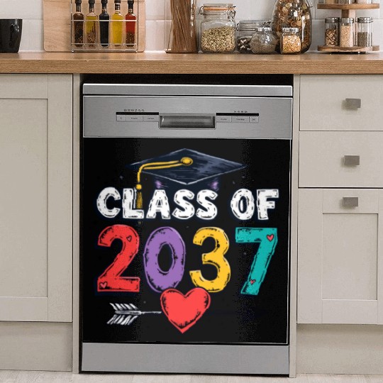 Celebrating the Class of 2037: A Colorful Future Dish Washer Covers