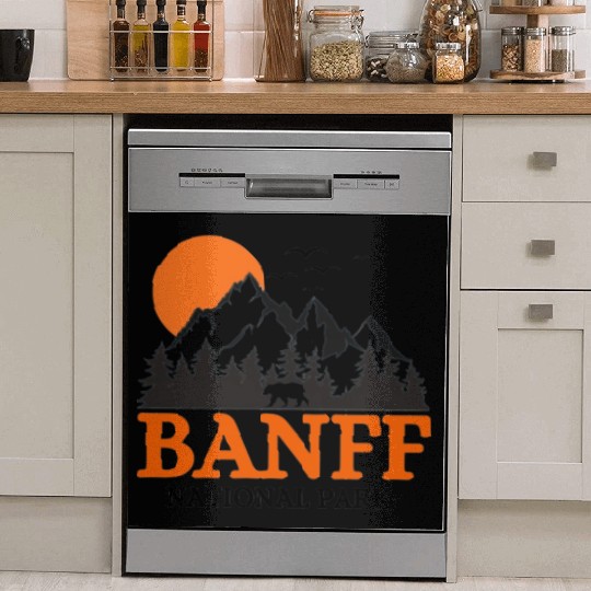 Banff National Park Dish Washer Covers
