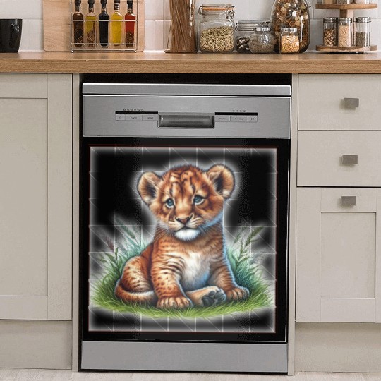 Cute baby animals Dish Washer Covers
