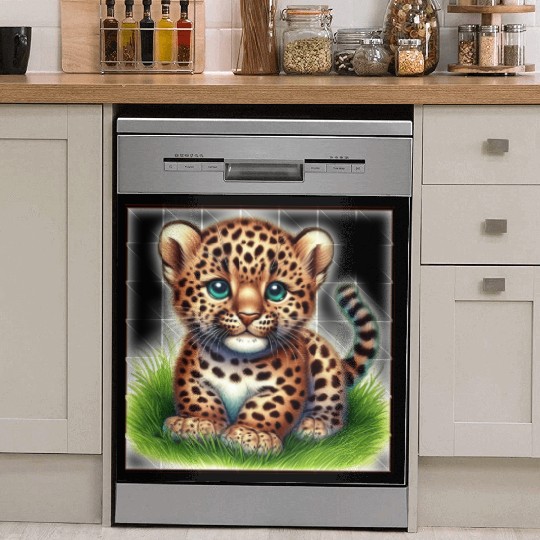 Cute baby animals Dish Washer Covers