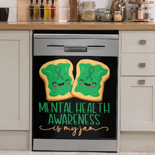 Mental Health Awareness Is My Jam Dish Washer Covers