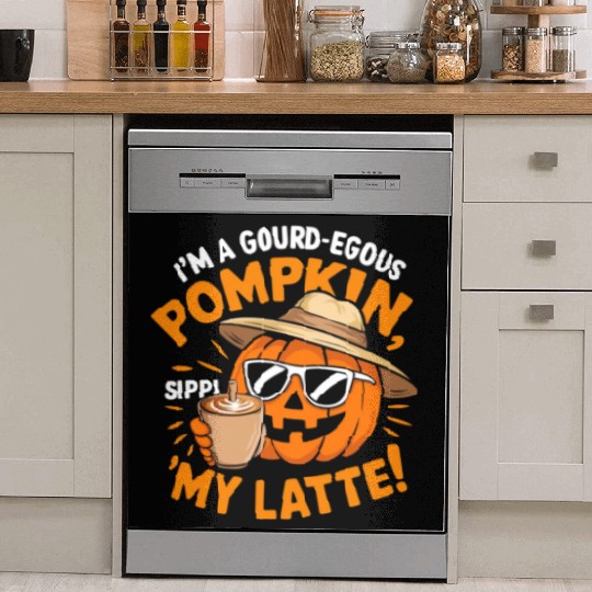Pumpkin Spice Latte, Retro It's Fall Y'all Dish Washer Covers