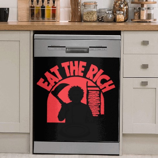 Eat The Rich Doner Döner Kebab Dish Washer Covers