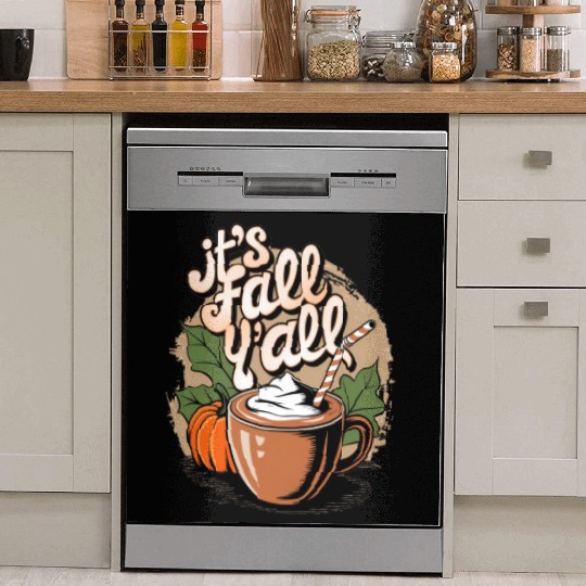 Pumpkin spice latte Dish Washer Covers