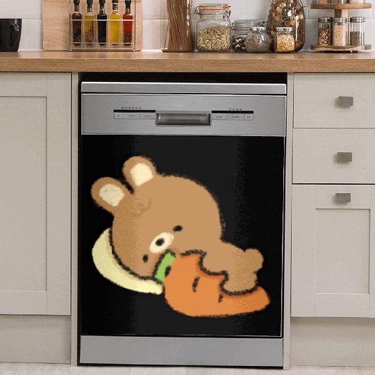 Bunny and Carrot Dish Washer Covers