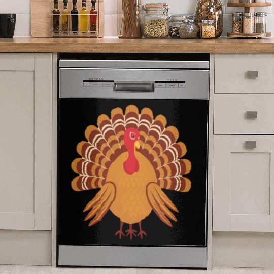 thanksgiving turkey Dish Washer Covers